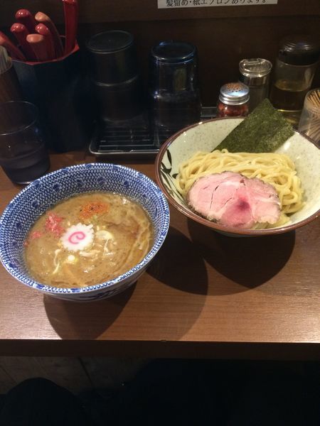 「海老つけ麺(味噌) 800円」@俺の麺 春道の写真