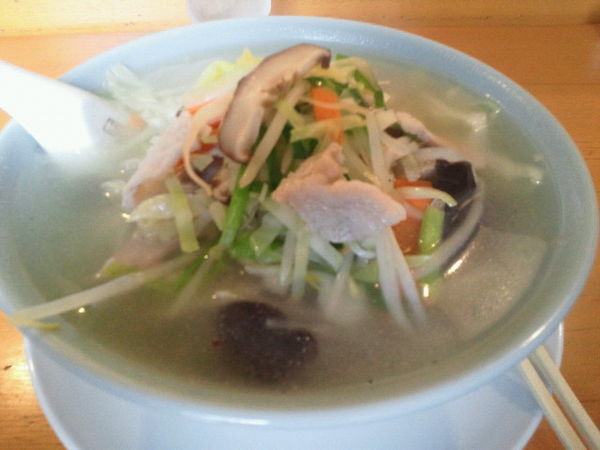 「タンメン 700円」@中華飯店 康楽の写真