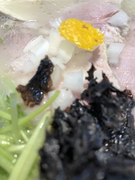 「鯛とハマグリの中華そば」@㐂九八 ～garage～の写真