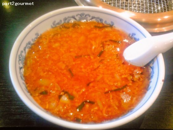 「勝浦タンタン麺 しょうゆ (800円)」@焼肉 明月園の写真