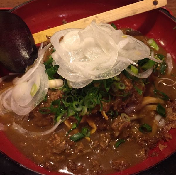「冷たいカレーうどん」@手打ち饂飩にしきの写真