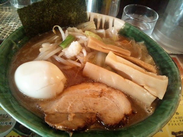 「野菜がっつり麺+燻製味玉」@麺や 璃宮の写真