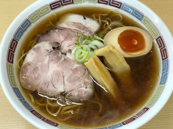 「昔ながらのらーめん(こいくち醤油)780円」@煮干鰮らーめん 圓の写真