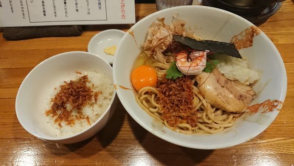 「【限定】海老味噌まぜそば （中） 950円」@麺屋 ひな多の写真