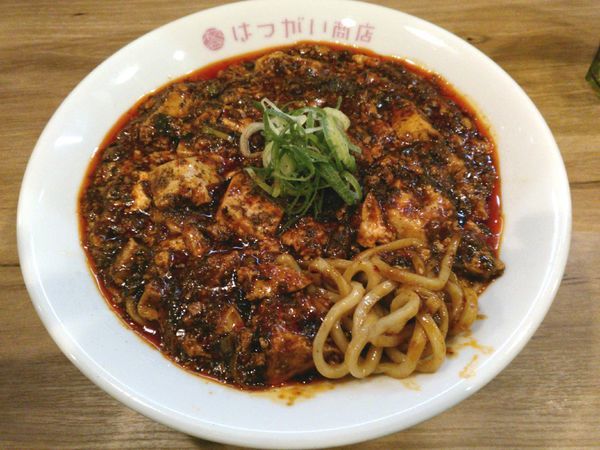 「【1/23ゲリラ限定】陳麻婆豆腐のあえそば ￥850」@はつがい商店の写真