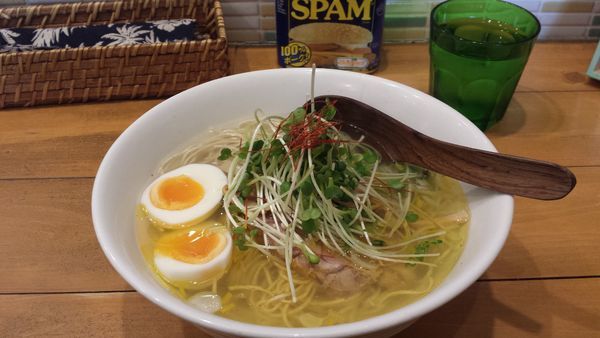 「塩SOBA790円クーポン味玉」@麺屋 Hulu-luの写真