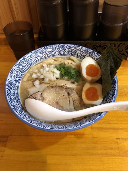 「特製濃厚煮干しそば」@麺屋 徳星の写真