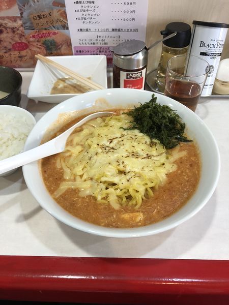 「えび&チーズタンタンメン」@奴が愛したタンタンメン メーギ・テントーチの写真