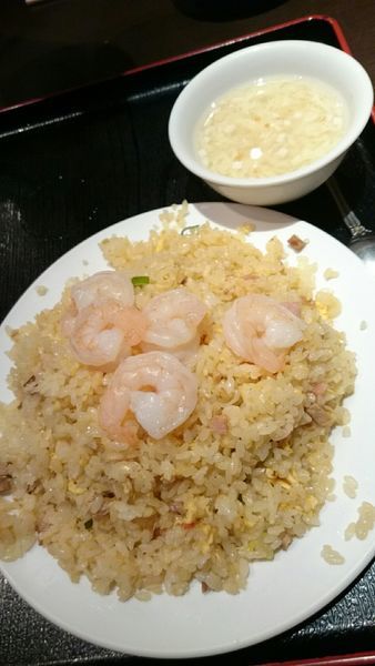 「エビ炒飯  680円」@台湾料理 天福の写真