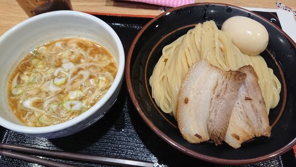 「味玉つけ麺中盛」@麺屋 睡蓮の写真