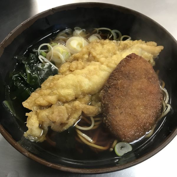 「いか天（￥420）＋コロッケ（クーポン）」@ポンヌッフの写真