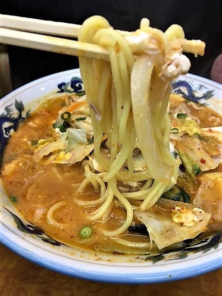 「チゲ味噌ラーメン」@石狩亭の写真