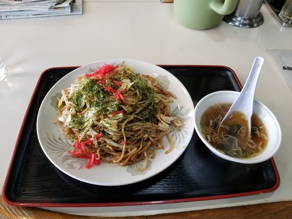 「ソース焼きそば」@ワン・ツウ らーめん 朝霞店の写真