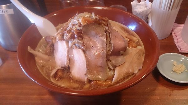 「肉増ジロー 990円」@らーめん・つけめん 八角の写真