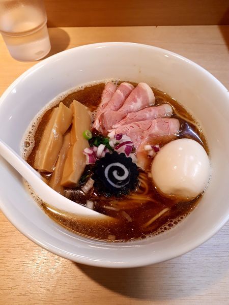 「特製のどぐろそば1200円」@らぁ麺 はやし田 新宿本店の写真