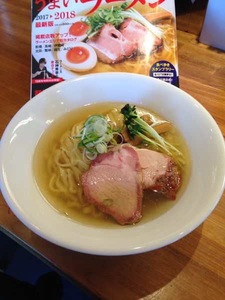 「塩そば 手揉み麺」@麺処 いち林の写真