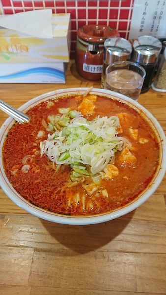 「激辛デビルメン」@らーめん 田中家の写真