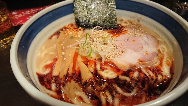 「濃厚辛旨ラーメン(大盛)」@九段 斑鳩 市ヶ谷本店の写真