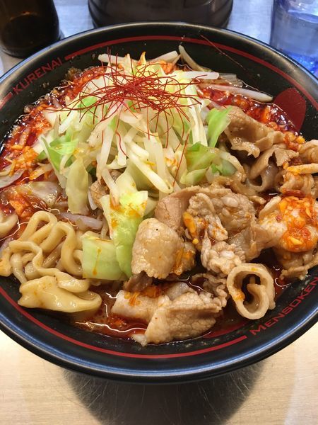 「紅らーめん」@麺創研 紅 国分寺の写真