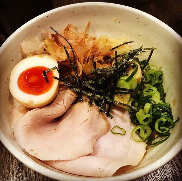 「油そば（ハーフ）」@中華そば 無限の写真