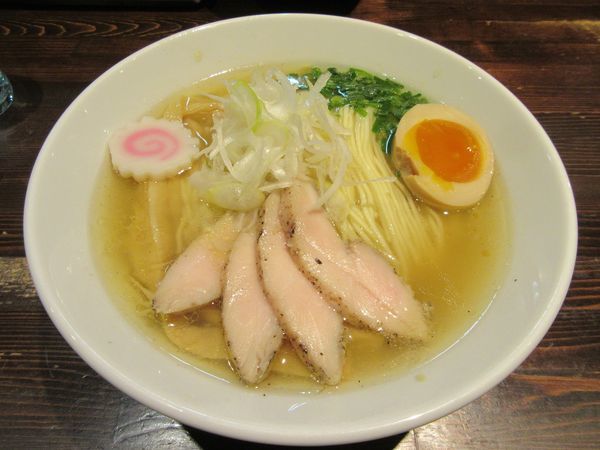 「塩そば（７５０円）」@麺や 蒼 AOIの写真