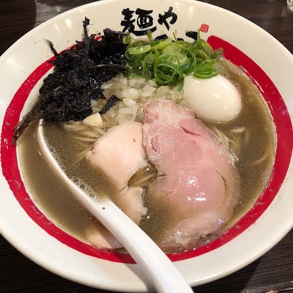 「追い煮干しそば」@麺や でこの写真