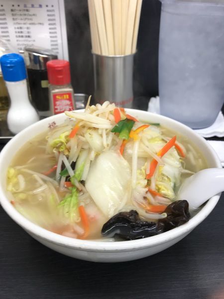 「タンメン 麺大盛り」@中華 福吉の写真