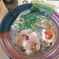 鶏煮干そば 醤油