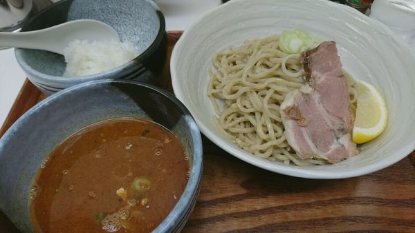 「つけ麺（並）750円」@忍八の写真