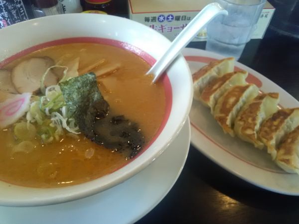 「味噌らーめん421円」@幸楽苑 野田堤台店の写真