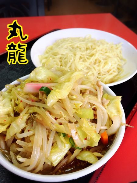「野菜つけそば(味噌)¥750」@中華そば 丸龍の写真