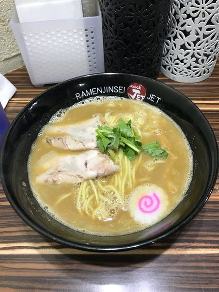 「鶏煮込みそば」@ラーメン人生 JET 福島本店の写真