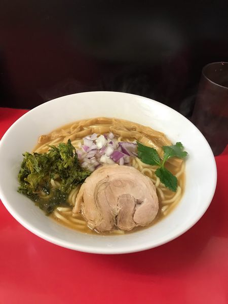 「鯛だしらーめん 並盛750円」@びんびん豚の写真