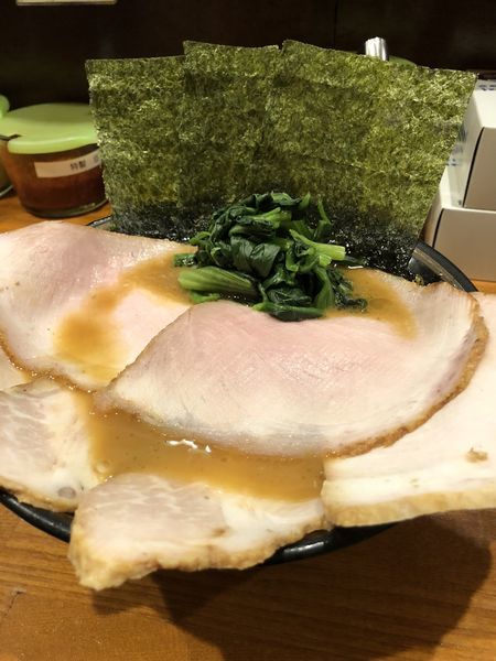 「ちゃーしゅーめん ちゃーしゅー2枚」@末廣家の写真