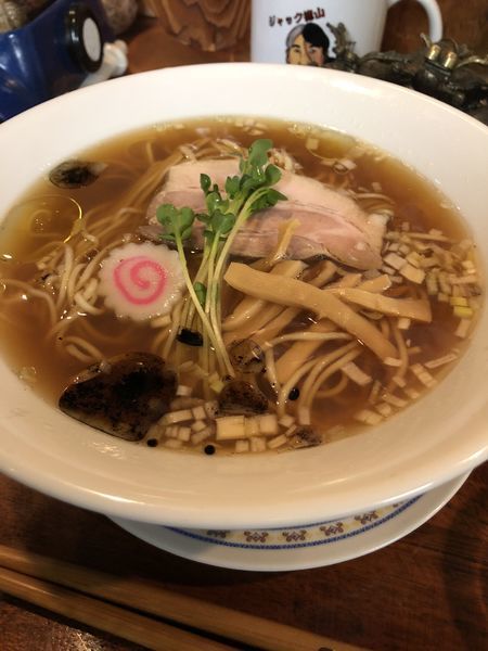 「中華そば 醤油」@麺酒処 ふくろうの写真