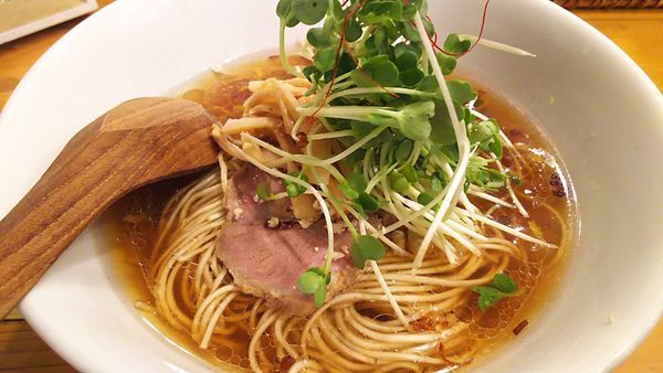 「醤油SOBA」@麺屋 Hulu-luの写真