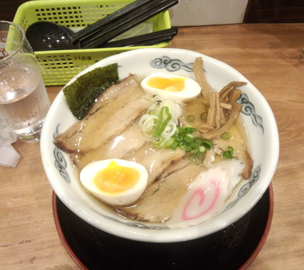 「肉支那そば」@支那そば 一本の写真