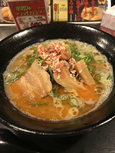 「海老豚骨ラーメン」@麺匠 えい蔵 保谷店の写真