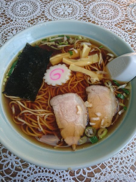 「中華そば 550円」@きんそばの写真