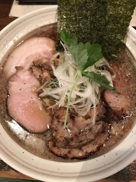 「煮干しラーメン、大盛り」@日本橋 製麺庵 なな蓮の写真