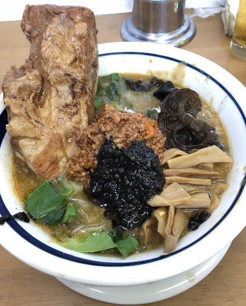 「[睦月限定] 豚骨胡麻〜ユ (Ｄ) ￥1600」@MENYA 食い味の道有楽の写真