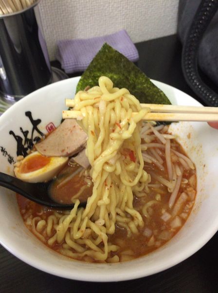 「南極味噌ラーメン  辛味5」@芳醇煮干 麺屋 樹の写真
