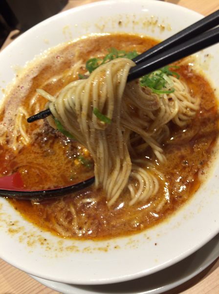 「京山椒担々麺」@鯛塩そば灯花 本店の写真