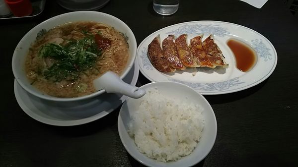 「ギョーザ定食840円」@来来亭 川崎菅生店の写真