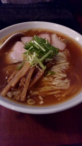 「ら〜めん（７００円）＋大盛り １５０円」@手打ら～めん tic,tacの写真