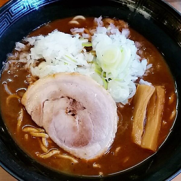 「極濃厚魚介カレーらーめん ７６０円」@麺屋 みちすけの写真