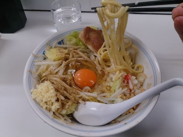 「まぜ郎(中)」@ラーメンKAZE 本店の写真