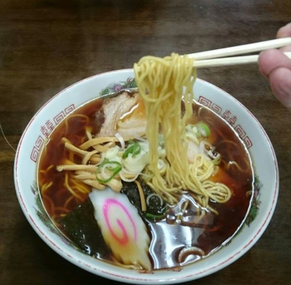 「ラーメン (大盛)」@喜楽の写真