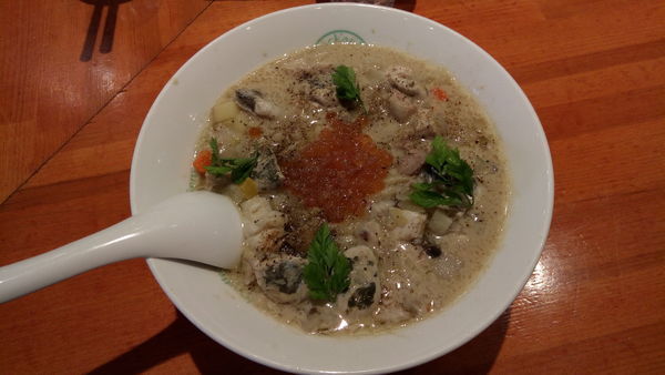 「オイスターチャウダーヌードル （限定）」@麺屋 六感堂 Rock'anDoの写真