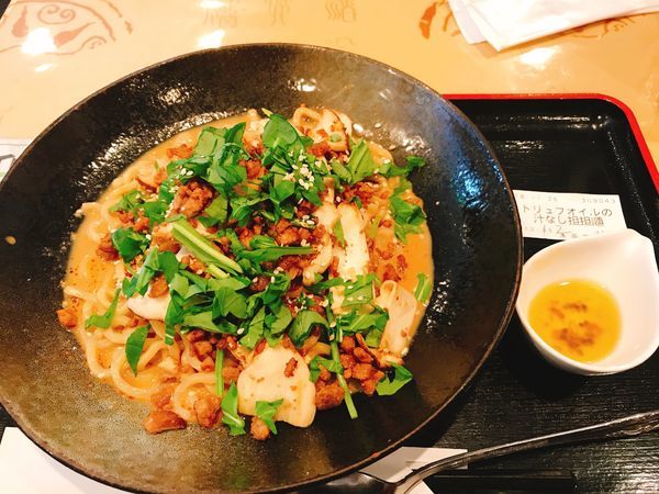 「トリュフオイルの汁なし担担麺」@逸品坊の写真